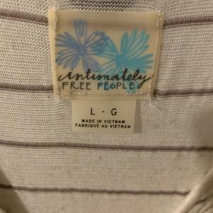 Free People ruffled slip